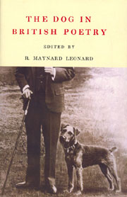 THE DOG IN BRITISH POETRY