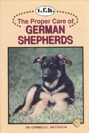 GERMAN SHEPHERDS PROPER CARE OF 