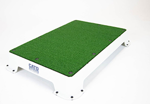 Cato Board Dog Place Board - White Grass