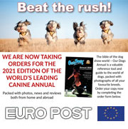 PRE-ORDER OUR DOGS ANNUAL 2021 - EUROPEAN POST!!!