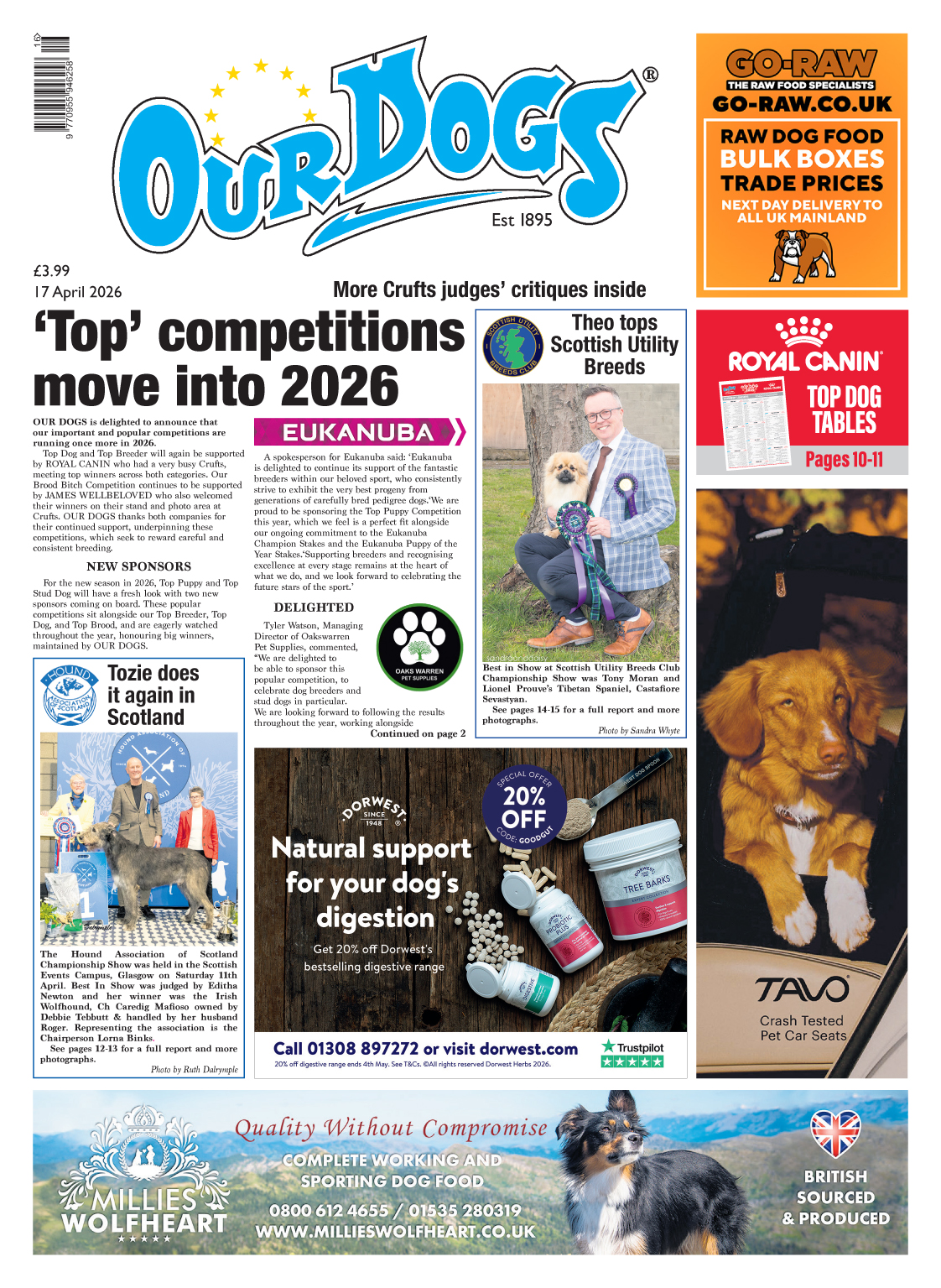 OUR-DOGS 17TH APRIL 2026