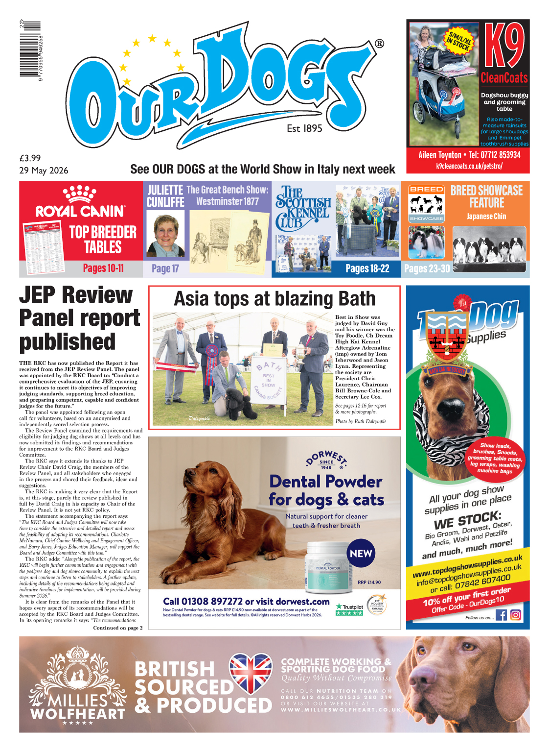 OUR-DOGS 29TH MAY 2026